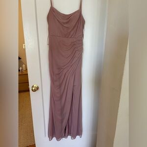 Azazie Bridesmaid Dress Dusty Rose